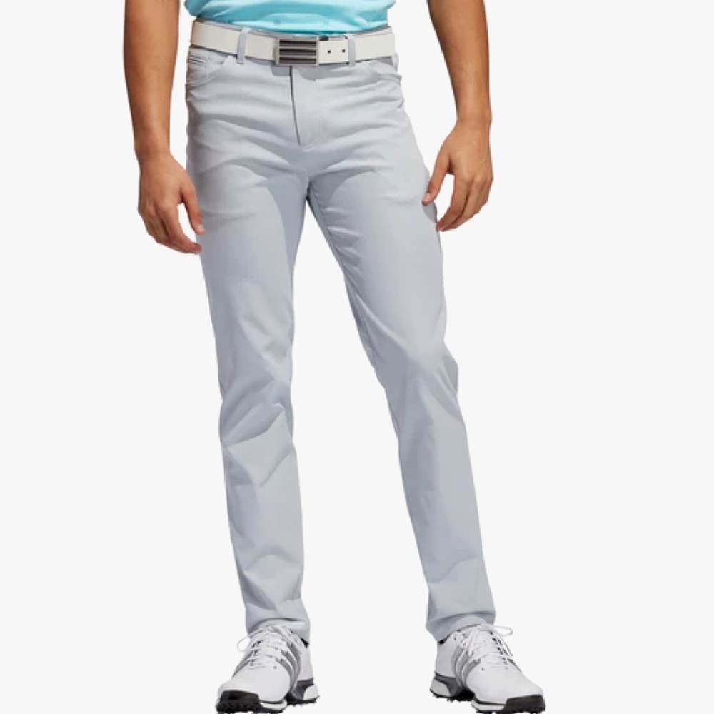 Men’s Adidas Adipure Light Grey Golf Pants 30x30 Gem